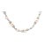 Vintage 18k White Gold 13mm South Sea Pearl & Diamond Choker Necklace For Sale