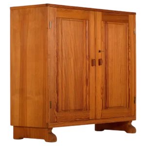Pine Cabinet attributed to Carl Malmsten, Sweden, 1960s