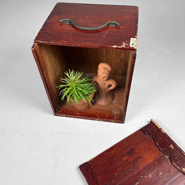 Antique Wooden Storage Box, Japan, 1900 For Sale - Image 15 of 17