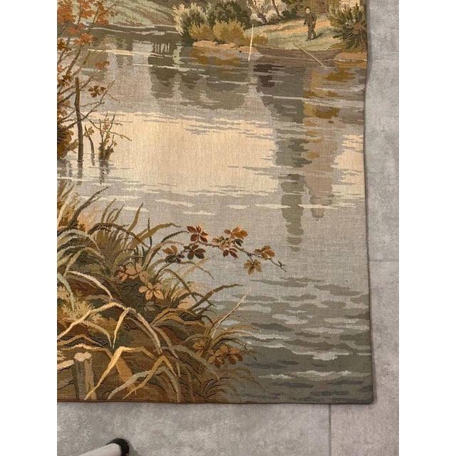 1970s Vintage Aubusson French Jaquar, 1970s For Sale - Image 5 of 18