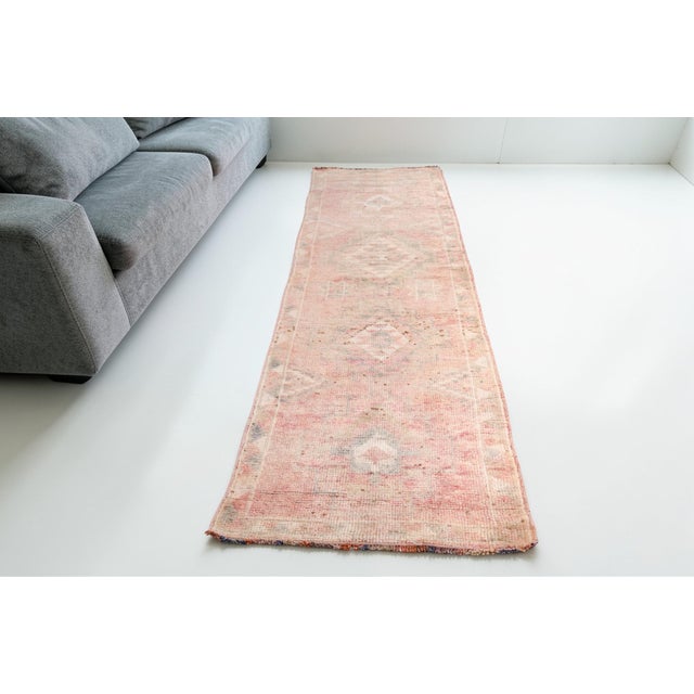 Textile 1960s Anatolian Kurdish Low Pile Rug For Sale - Image 7 of 10