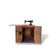 Antique Oak Sewing Machine Cabinet from Singer For Sale - Image 5 of 11