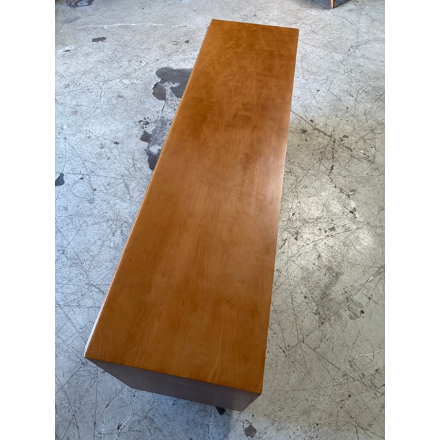 1960s Newly Refinished Mid Century Modern Low Dresser by Edmund Spence For Sale - Image 5 of 12