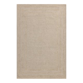Amber Lewis x Loloi Windsor Ivory / Wheat 8'-6" x 11'-6" Area Rug For Sale
