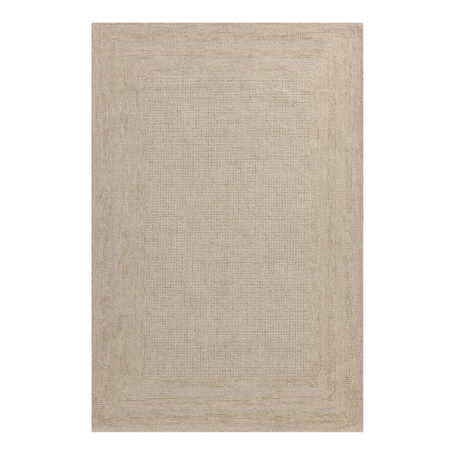 Amber Lewis x Loloi Windsor Ivory / Wheat 8'-6" x 11'-6" Area Rug For Sale