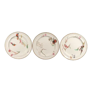 Wedgwood Creamware Hummingbird Butterfly & Flowers Pattern, No. 7961