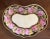 Antique Early 19th Century Derby Porcelain Kidney Shape Dish With Hand Painted Rose Border For Sale - Image 9 of 9