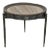 Alpine Marble & Elm Side Table For Sale