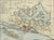 Paper Small Map of St. Anna Bay and Willemstad, 1880 For Sale - Image 7 of 10