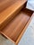 Brown Chest of Drawers in Walnut with New Chrome Feet For Sale - Image 8 of 11