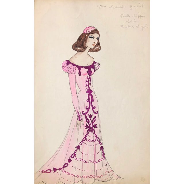 Figurative Larry Youngblood Romeo & Juliet Mardi Gras Costume. For Sale - Image 3 of 3