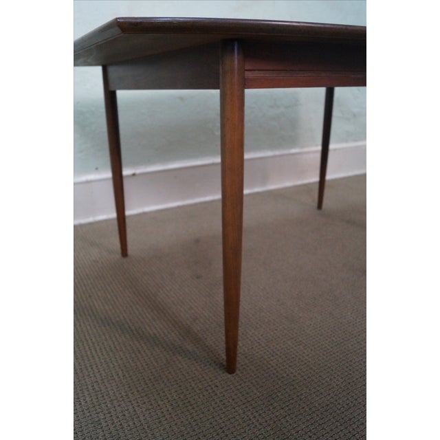 Kent Coffey MidCentury Walnut Dining Table Chairish