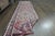 1970s Vintage Turkish Oushak Handmade Wool Cotton Pink Runner Rug For Sale - Image 4 of 11