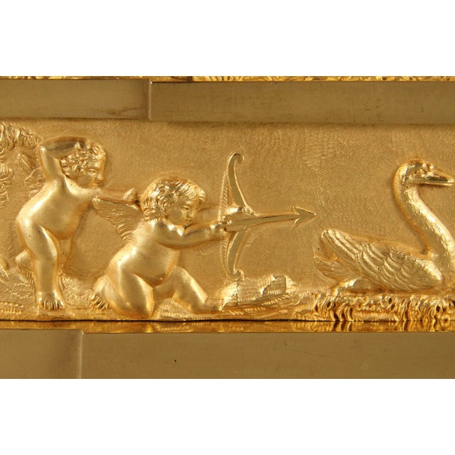 French Mantel Clock Allegory of Love, Paris, 1815 For Sale - Image 9 of 16