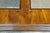 Mid Century Chinoiserie Matchbook Walnut Brass & Glass Extendable Dining Table For Sale - Image 12 of 15