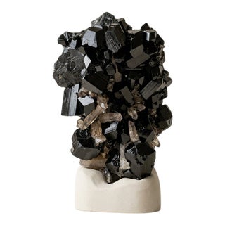 Namibian Black Tourmaline Matrix by Stillmantle For Sale