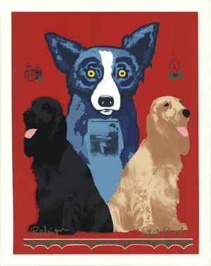 2000 George Rodrigue 'George's Sweet Inspirations' Serigraph