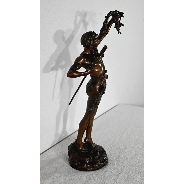 Bronze with brown patina, signed on the terrace Franck Lemoyne (XIXth-XXE), sculptor of the French school of the 20th...