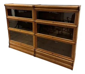 Vintage Bookcase from Globe Wernicke, Set of 6
