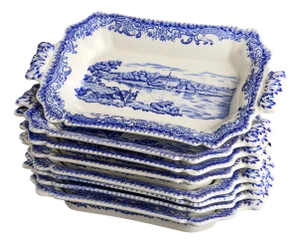 Plates from Rörstrand, 1900s, Set of 8