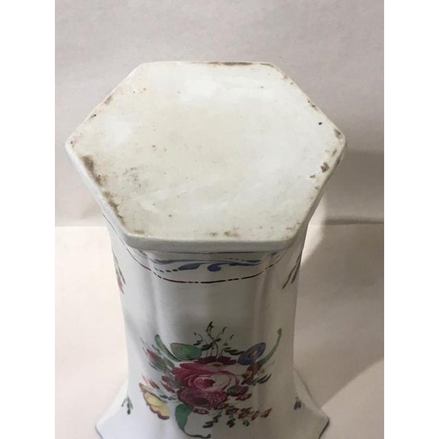 Blue Early 18th Century Porcelain Vase by Richard Ginori For Sale - Image 8 of 15