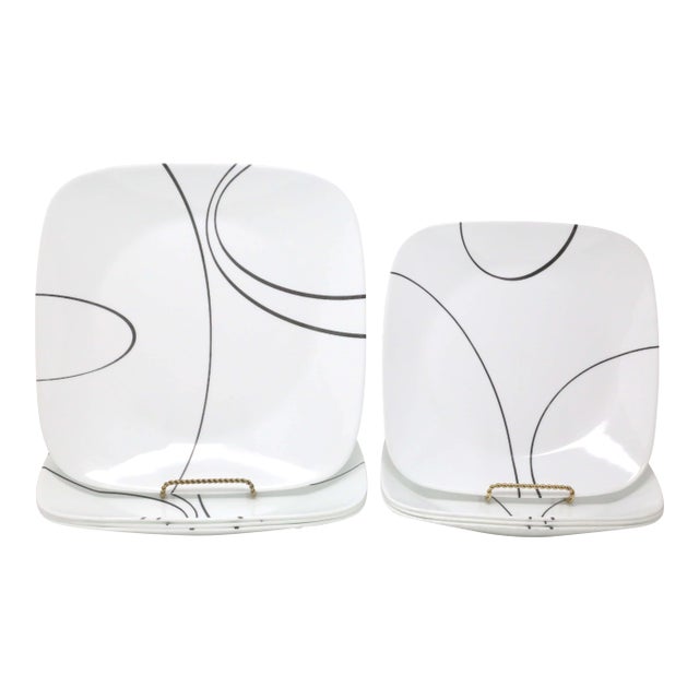 "Simple Lines" Dinnerware by Corelle Set of 8 Chairish