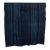 Vintage African Mossi "Sahelian Ripple" Indigo Throw For Sale