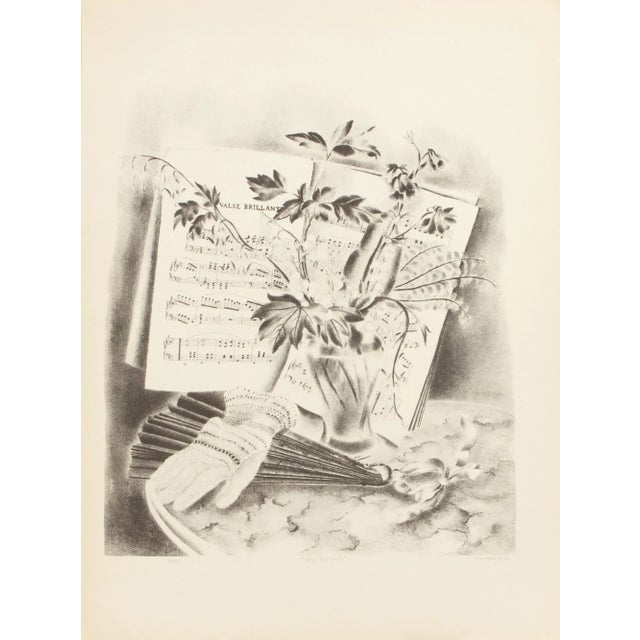 Gray 1939 After Minetta Good "Valse Brillante", First Edition Period Offset Lithograph For Sale - Image 8 of 8