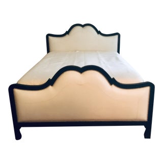 Baker Furniture Scalloped Bed Frame For Sale