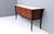 Wood Vintage Black Walnut Dresser with Carrara Marble Top attributed to Dassi, Italy For Sale - Image 7 of 18