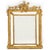 Pair of 19th Century French Neoclassical Antique Giltwood “Wedding” Mirrors For Sale - Image 4 of 18