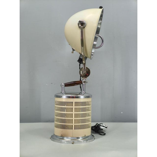 Bauhaus Adjustable Table Lamp by Hanau, Czechoslovakia, 1930s For Sale - Image 4 of 16