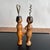 Tan 1960s Mid Century Modern Nude Male and Female Wooden Bar Tools- A Pair For Sale - Image 8 of 8
