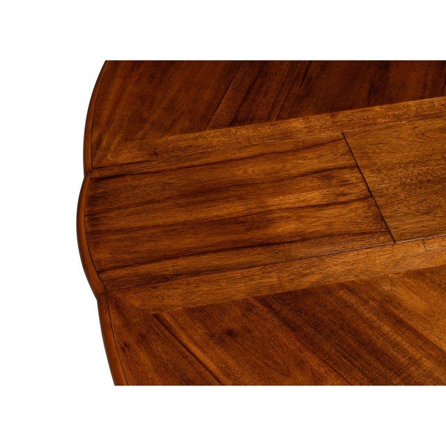 English Round Dining Table - 85.5" For Sale - Image 9 of 11