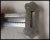 Antique Industrial Nickel Plate Brass Hooks, Architectural, Hardware For Sale - Image 6 of 6