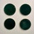 Ceramic Set of 4 Vintage Honiton Pottery England Round Ceramic Dogs Coasters For Sale - Image 7 of 8
