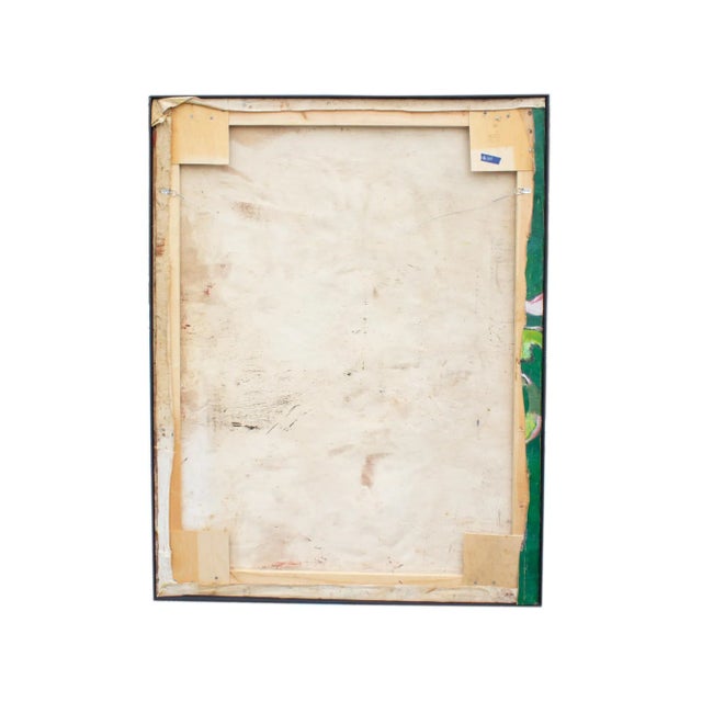 Abstract Oil on Canvas Painting by James L. Bruch For Sale - Image 9 of 10