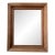 English 19th C Pine Mirror With Old Glass in Good Condition For Sale