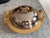 Vintage Italian Serving Dish with Gilt Details, 1970s For Sale - Image 13 of 14