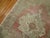 Mid 20th Century Soft Pink Turkish Oushak Rug For Sale - Image 11 of 18
