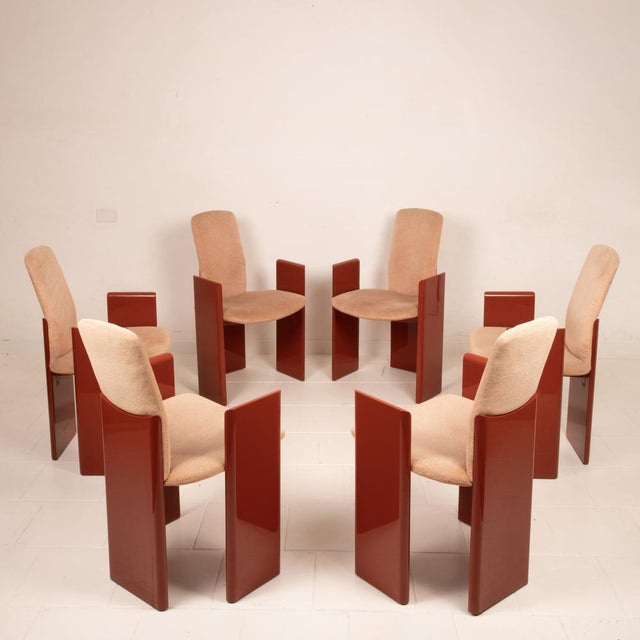 Chairs by Kinu di Motomi Kawakami for Arflex, 1983, Set of 4 For Sale - Image 9 of 18