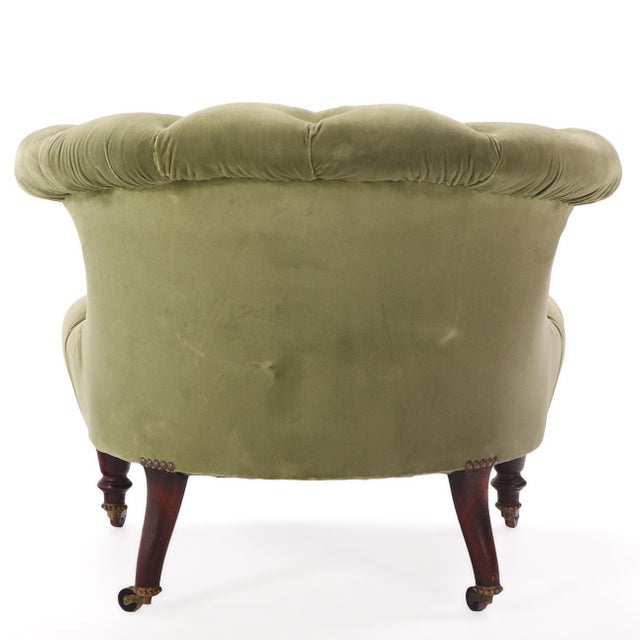 French French Napoleon III Boudoir Chair, C. 1860 For Sale - Image 3 of 5