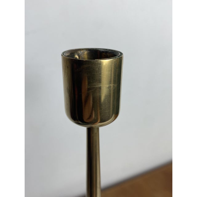 Vintage Bronze Candlesticks, 1960s, Set of 2 For Sale - Image 4 of 14