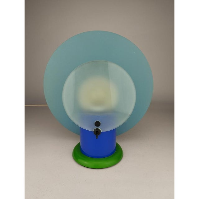 Round Table Lamp by Michele De Lucchi for Bieffeplast, 1983 For Sale - Image 15 of 15