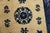 Beige 1930s Rectangle Antique Chinese - Peking Knotted Small Scatter Wool Ivory Rug For Sale - Image 8 of 9