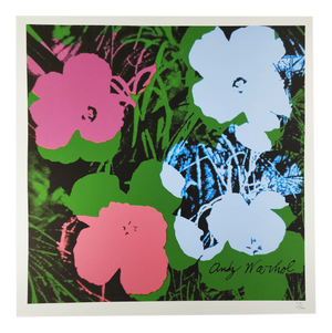 After Andy Warhol, Flowers, 1980s, Numbered Limited Edition Lithograph