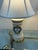 Ceramic Apothecary Vintage Column Table Lamps, Pair For Sale - Image 12 of 12