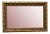 Rectangular Gilt Wall Mirror, 1950s For Sale