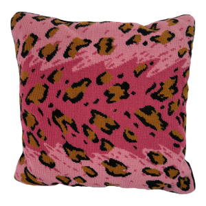 Vintage Needlepoint Pillow