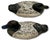 Nice Original Pair of Antique American Primitive Hand Carved & Painted Wood Duck Hunters Working Decoys Circa 1920s For Sale - Image 10 of 18